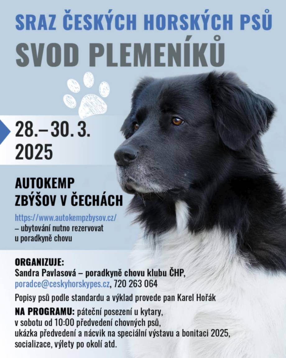 Svod chovných psů